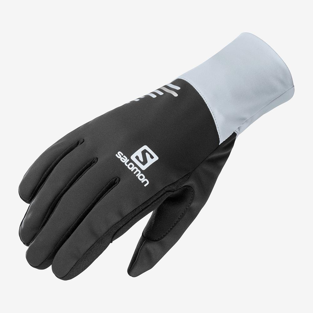 Guantes Salomon Hombre Negras - Salomon Argentina EQUIPE U ,574619-PTJ